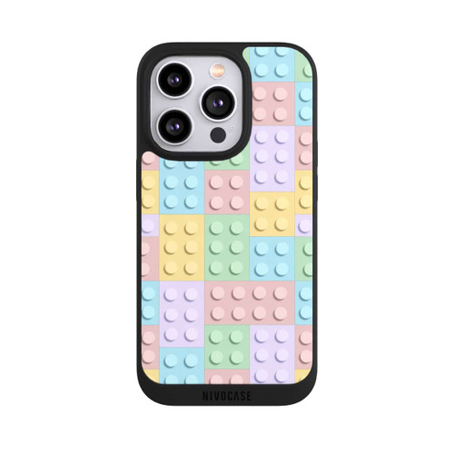Apple iPhone 14 Pro NIVOpure Colorful Blocks Pattern