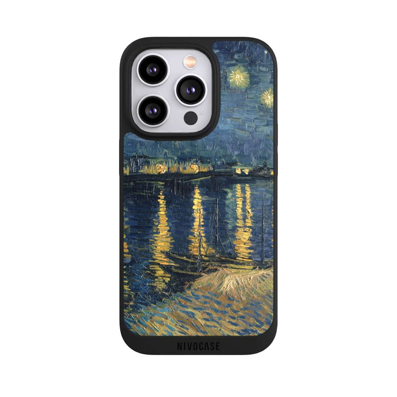 iPhone 14 Pro NIVOpure Sternennacht über der Rhone