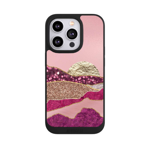 Apple iPhone 14 Pro NIVOpure Glamour Landscape Rosegold
