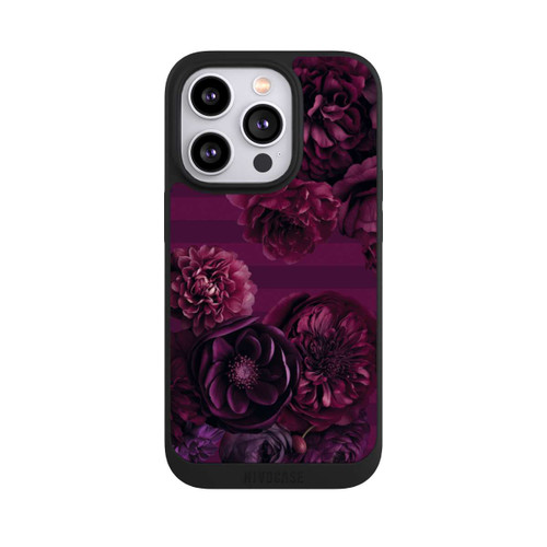 Apple iPhone 14 Pro NIVOpure Majestic Baroque Blossom Dream Burgundy Pink with AI