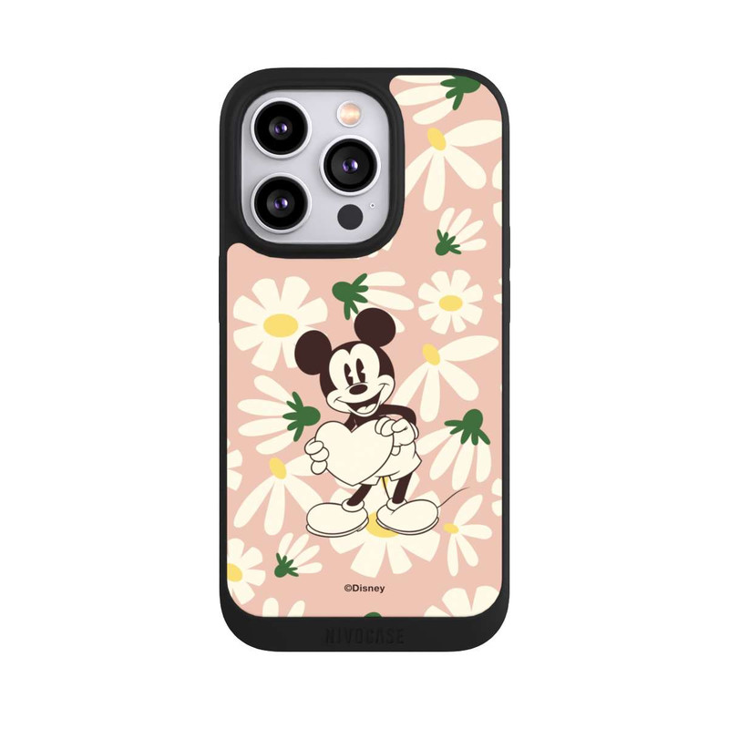iPhone 14 Pro NIVOpure Micky Maus Blumen für Valentines Tag