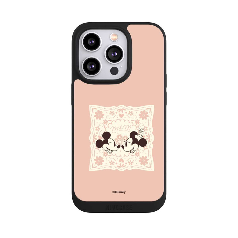 iPhone 14 Pro NIVOpure Minnie and Mickey Forever pink