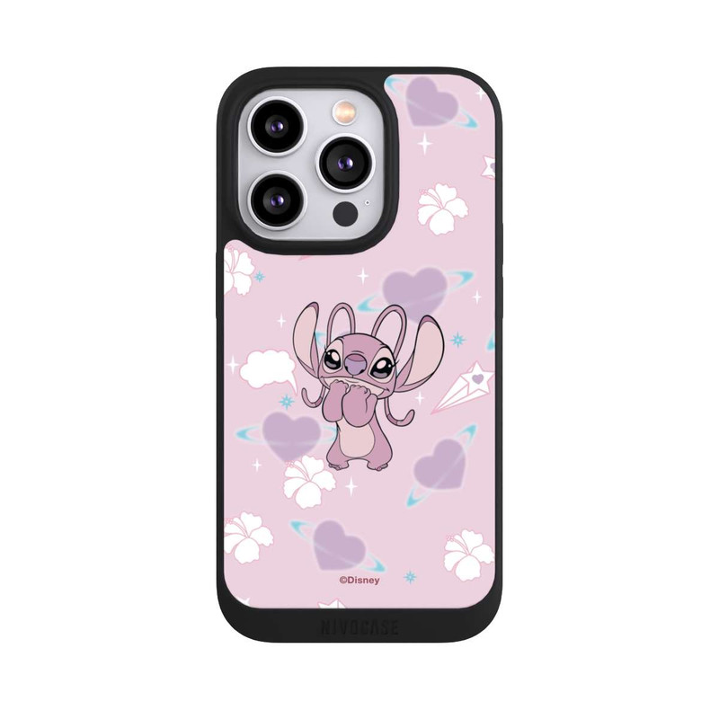iPhone 14 Pro NIVOpure Disney Classics Lilo & Stitch Angel Cute Pink