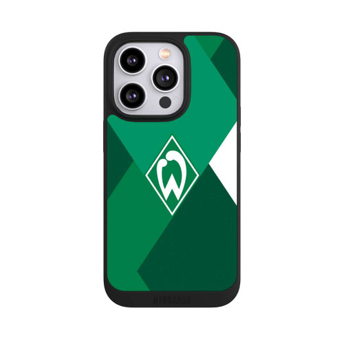 Apple iPhone 14 Pro NIVOpure Werder Bremen Rautenmuster
