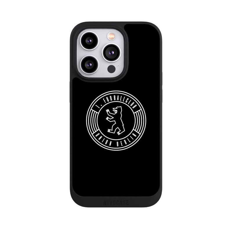 iPhone 14 Pro NIVOpure 1. FC Union Berlin Wappen noir et blanc