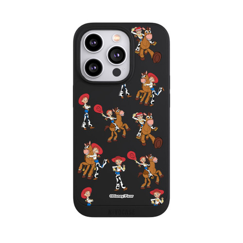 Apple iPhone 14 Pro NIVOpure Toy Story 5 Jessie Cowboy Pattern Transparent