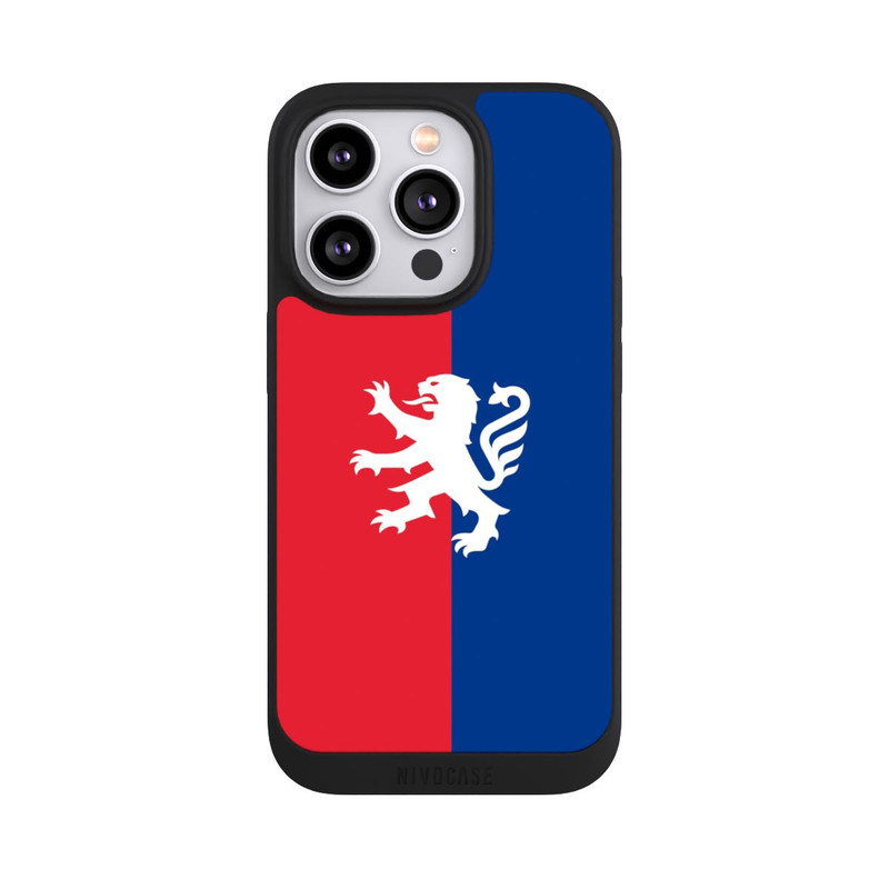 iPhone 14 Pro NIVOpure OL Lion rouge et bleu
