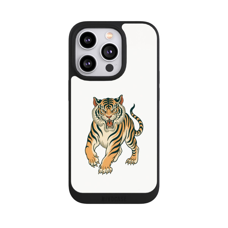 iPhone 14 Pro NIVOpure Tigre en colère avec IA