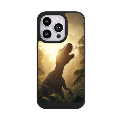 Apple iPhone 14 Pro NIVOpure Dinosaurier im Urwald mit KI