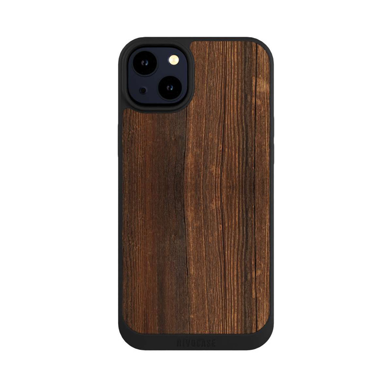 iPhone 14 Plus NIVOpure Look Bois de Noyer