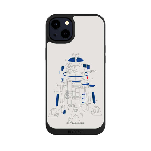 Apple iPhone 14 Plus NIVOpure R2D2 Explosionszeichung - StarWars 8