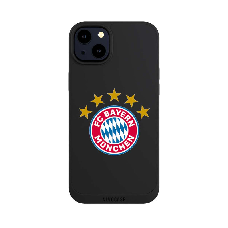 iPhone 14 Plus NIVOpure FCB Logo mit Sterne - ohne Hintergrund