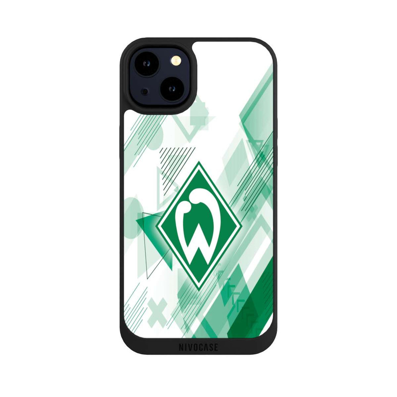 iPhone 14 Plus NIVOpure Weiße Grafikelemente - Werder Bremen