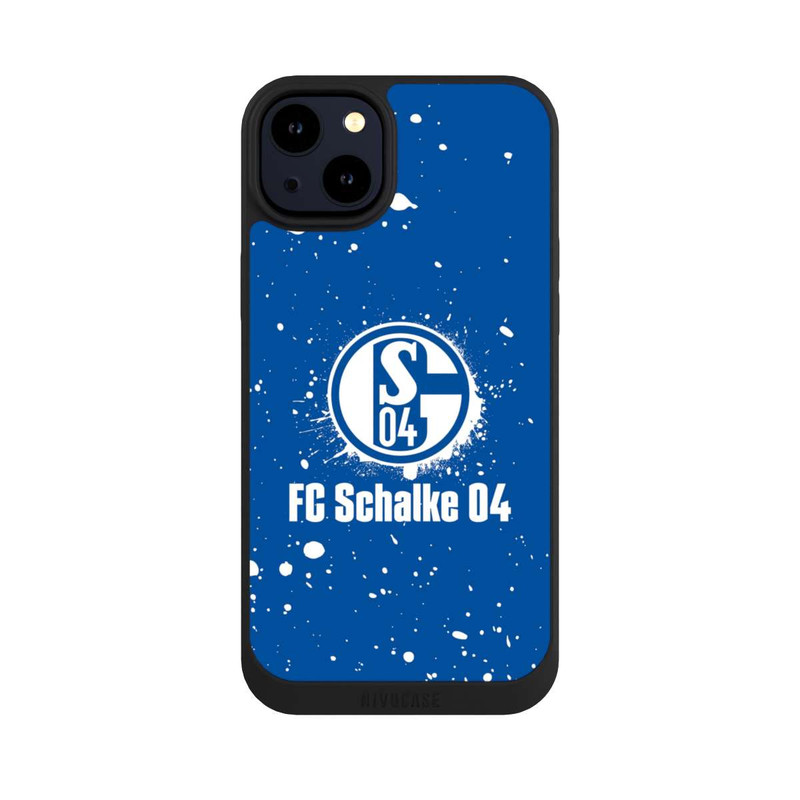 iPhone 14 Plus NIVOpure Schalke 04 - Spraylogo