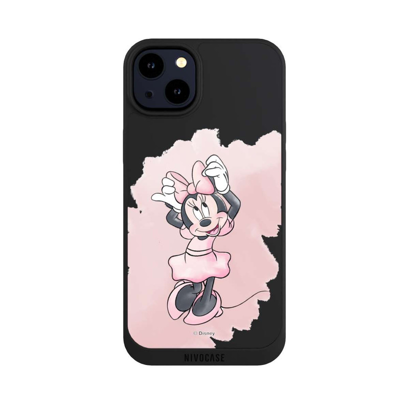 iPhone 14 Plus NIVOpure Minnie Aquarell transparent