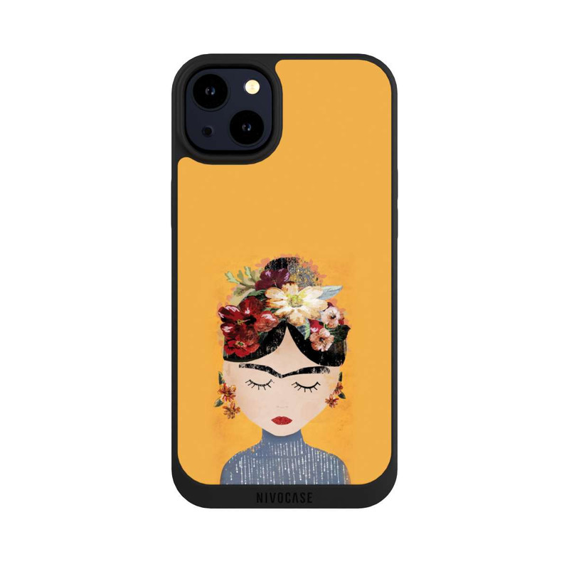 iPhone 14 Plus NIVOpure Art Girl Eyebrowes Yellow