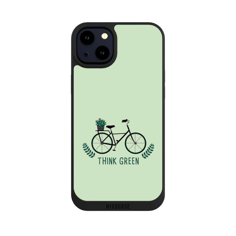 iPhone 14 Plus NIVOpure Think Green Bicycle