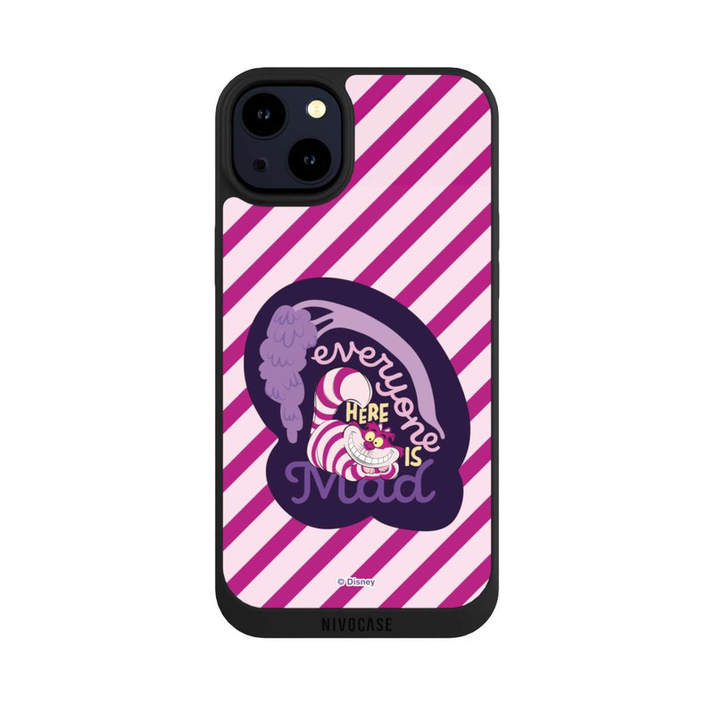 iPhone 14 Plus NIVOpure We Are All Mad Here Stripe