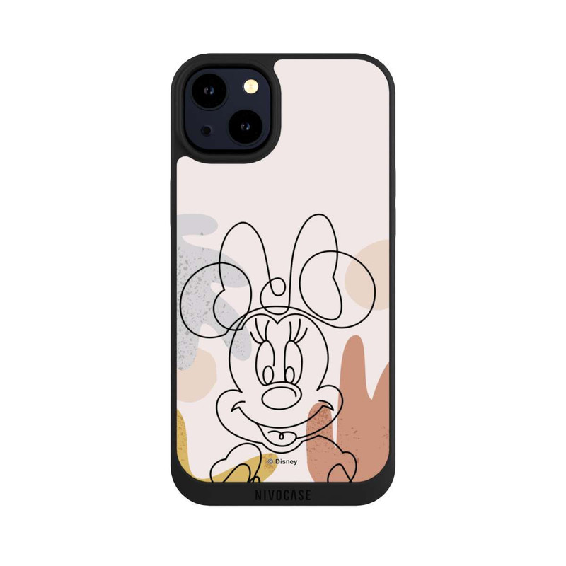 iPhone 14 Plus NIVOpure Minnie Abstract Lineart