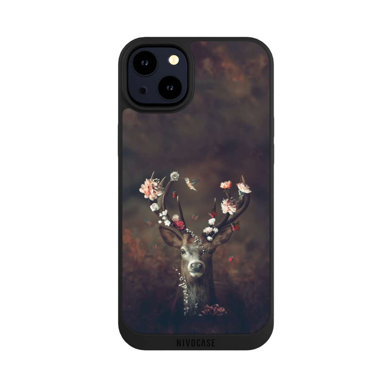 iPhone 14 Plus NIVOpure Fauna Flora Hirsch