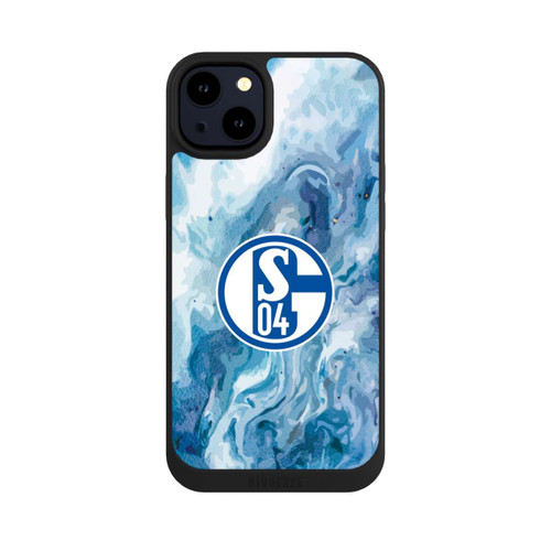 Apple iPhone 14 Plus NIVOpure Schalke 04 Flüssig Blau
