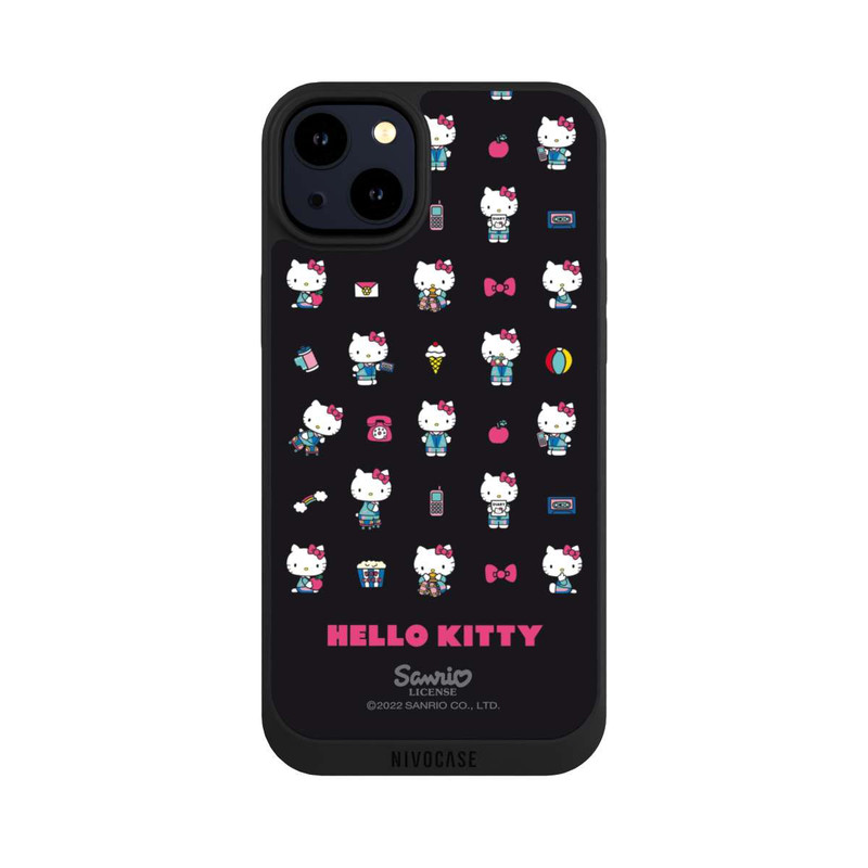 iPhone 14 Plus NIVOpure Hello Kitty 90s noir
