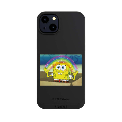 Apple iPhone 14 Plus NIVOpure Spongebob - Rainbow Meme transparent