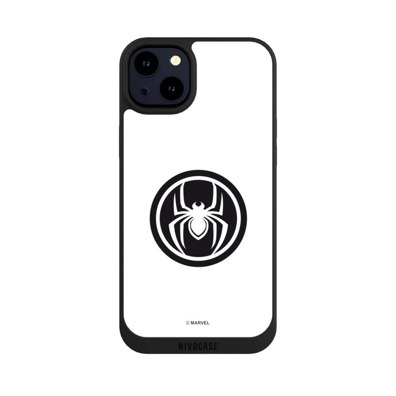 iPhone 14 Plus NIVOpure Spider-Man Logo White
