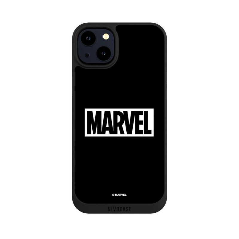 iPhone 14 Plus NIVOpure Marvel Logo Black