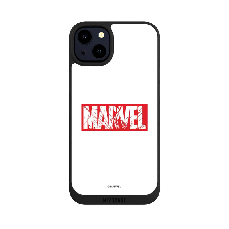 iPhone 14 Plus NIVOpure Marvel Logo Crushed