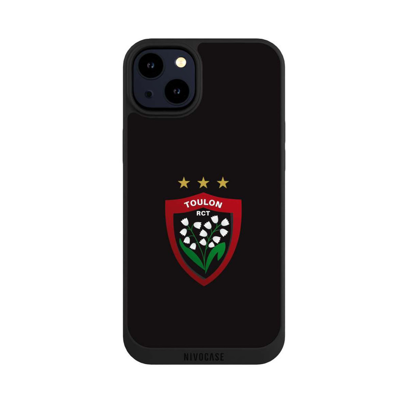 iPhone 14 Plus NIVOpure Logo RC Toulonnais Noir