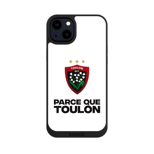 Apple iPhone 14 Plus NIVOpure RC Toulonnais Blanc