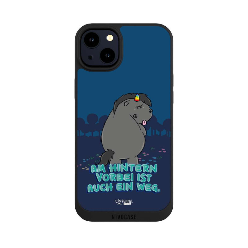 iPhone 14 Plus NIVOpure Grummeleinhorn am Hintern vorbei