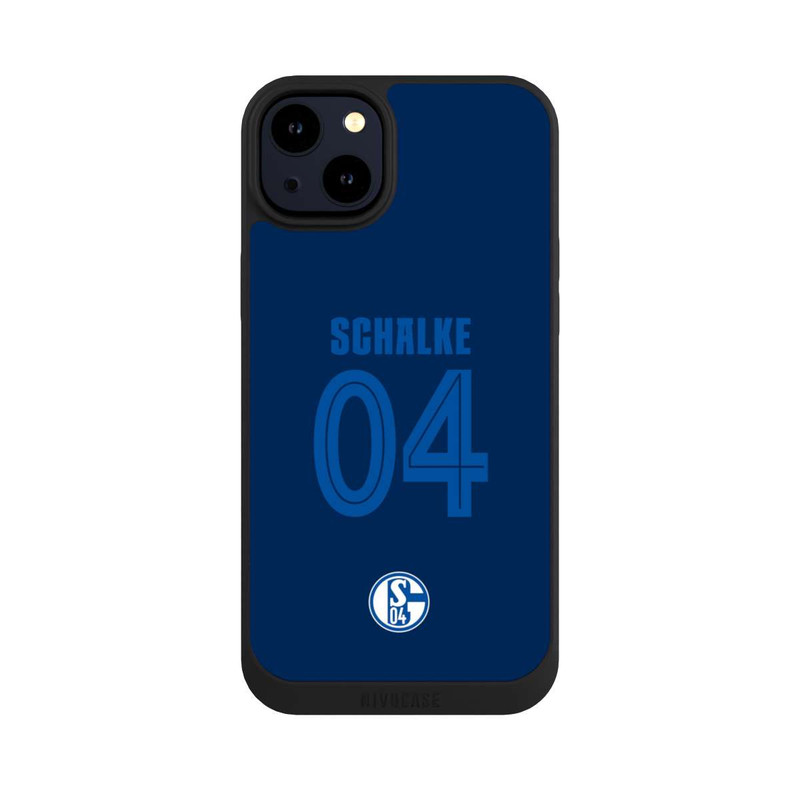 iPhone 14 Plus NIVOpure Schalke 04 Dunkelblau