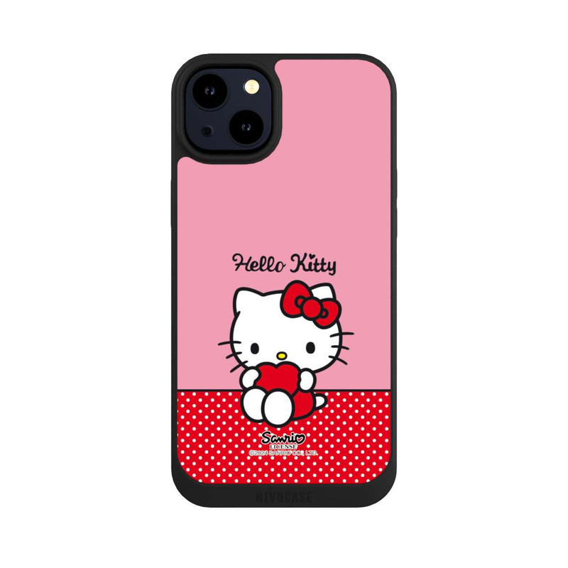 iPhone 14 Plus NIVOpure Hello Kitty sitzend mit Herz