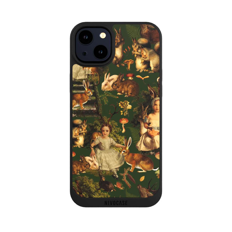 iPhone 14 Plus NIVOpure Girl and Animals in The Forest