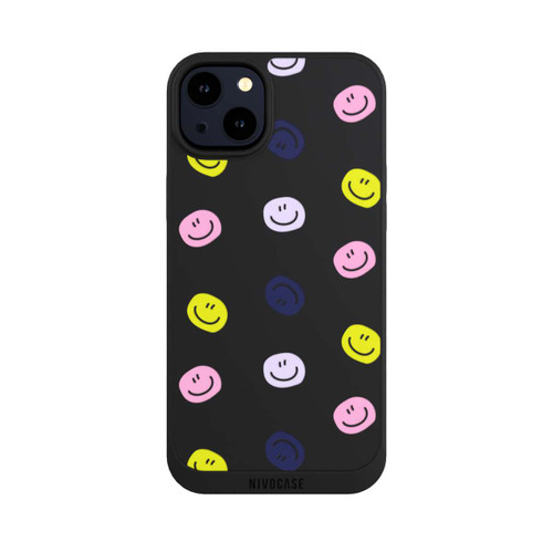 Apple iPhone 14 Plus NIVOpure Smile Muster Rosa