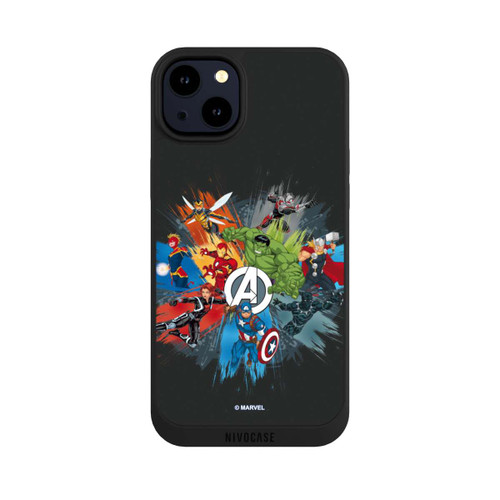Apple iPhone 14 Plus NIVOpure Marvel's Avengers Black