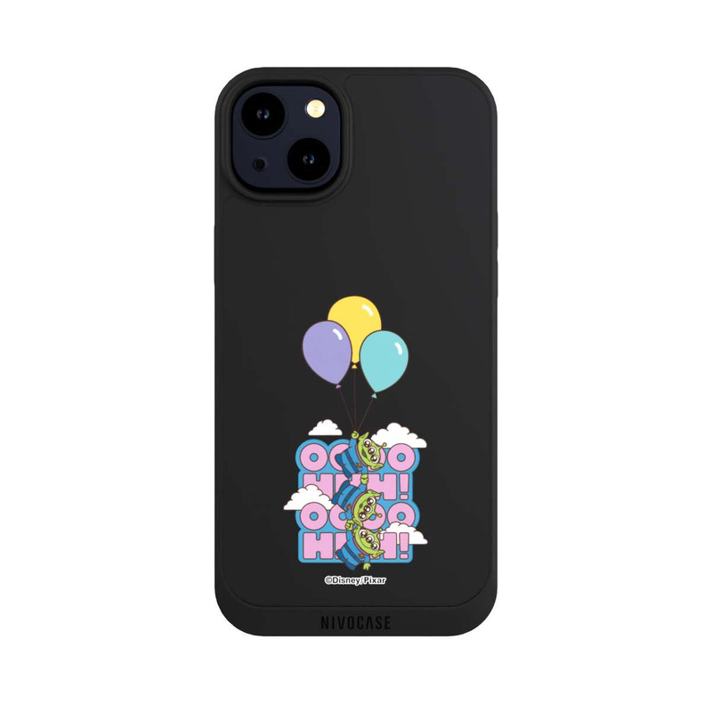 iPhone 14 Plus NIVOpure Toy Story Aliens Balloons OOOOHHH Transparent