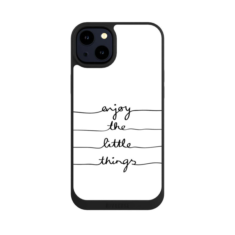 iPhone 14 Plus NIVOpure Enjoy The Little Things White