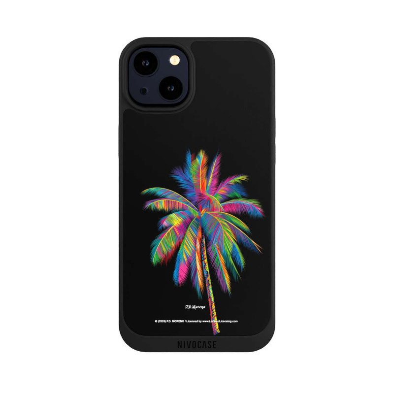 iPhone 14 Plus NIVOpure Palmier arc-en-ciel