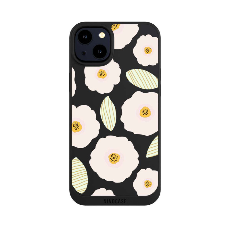 iPhone 14 Plus NIVOpure Simple Pastell Flowers Light Transparent