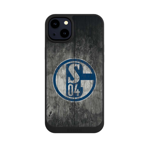 Apple iPhone 14 Plus NIVOpure Schalke 04 Holz Look