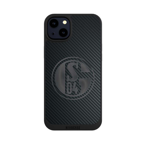 Apple iPhone 14 Plus NIVOpure Schalke 04 Carbon Look