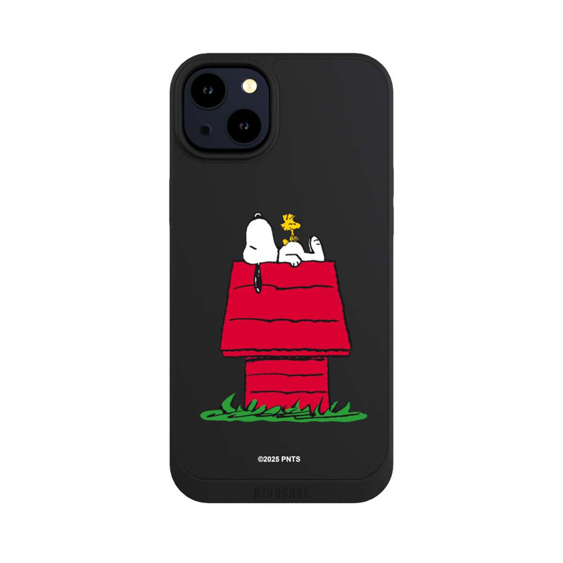 iPhone 14 Plus NIVOpure Snoopy and Woodstock Classic transparent