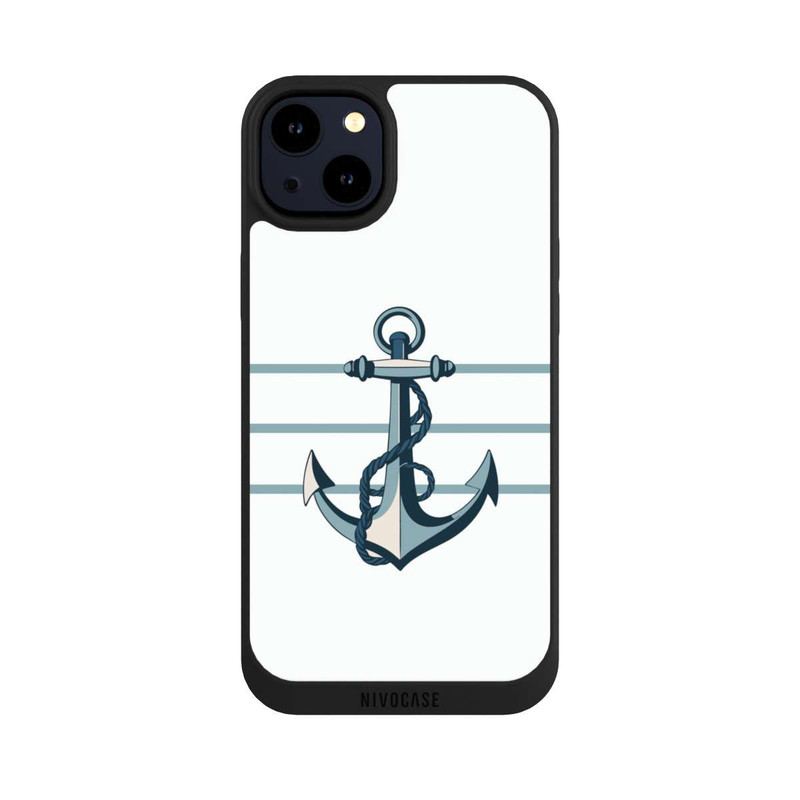 iPhone 14 Plus NIVOpure Anchor Line White with AI