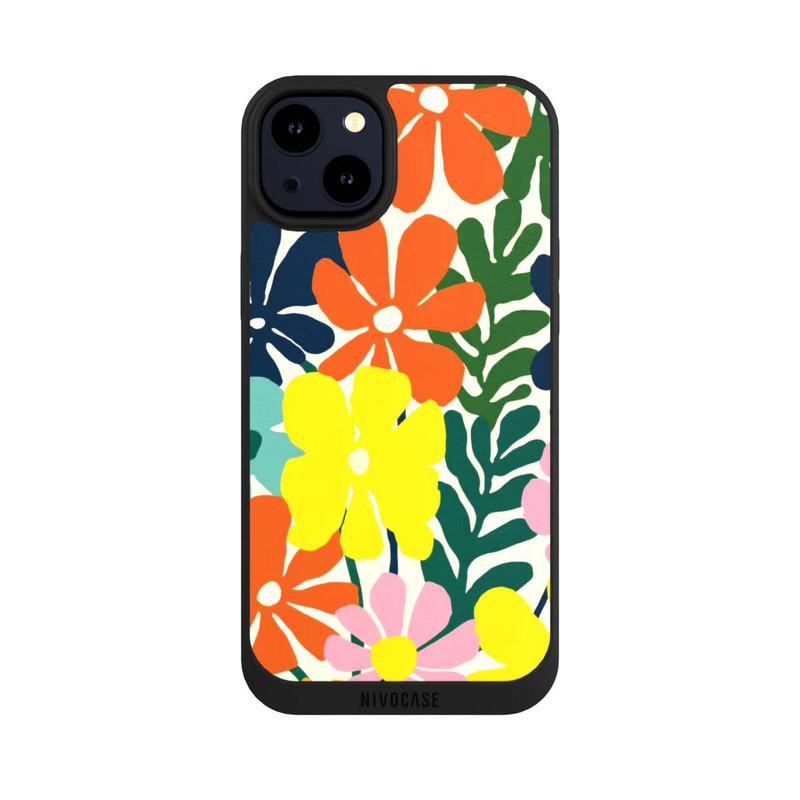 iPhone 14 Plus NIVOpure Flowers Colorful Illustration