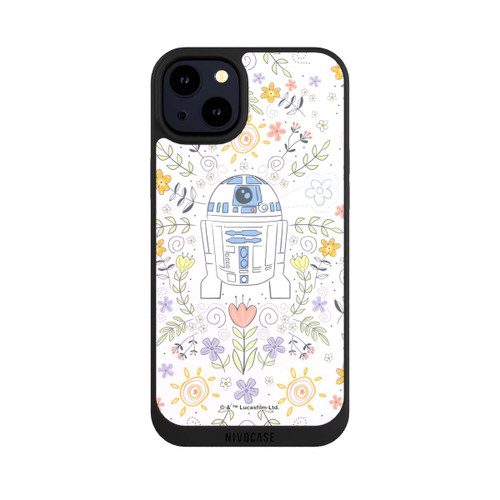 Apple iPhone 14 Plus NIVOpure R2D2 Blumen Muster
