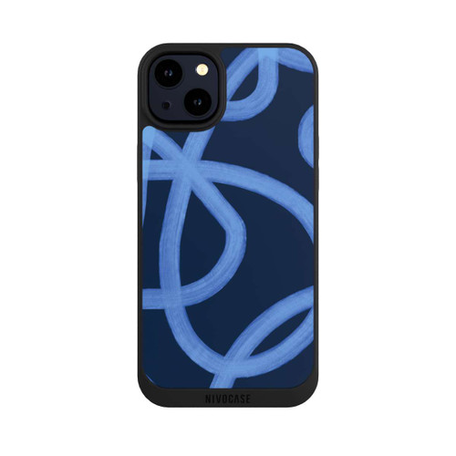 Apple iPhone 14 Plus NIVOpure Laced Up Tones of Blue