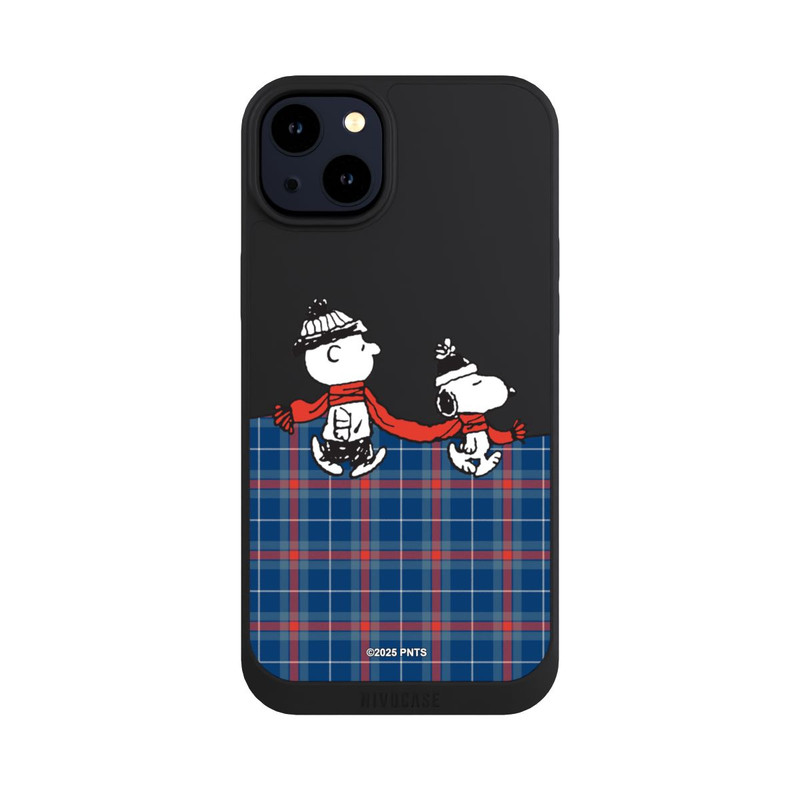 iPhone 14 Plus NIVOpure Peanuts Weihnachtspulli Transparent